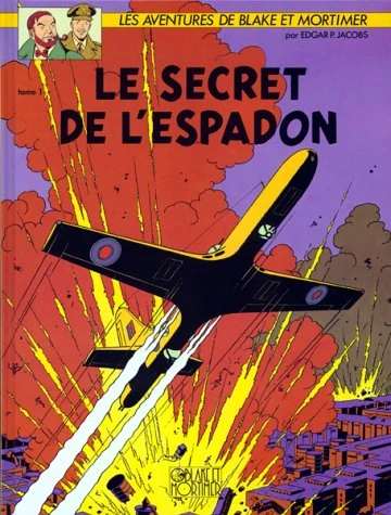 Cover of Le Secret de l'Espadon Tome 1: La Poursuite Fantastique