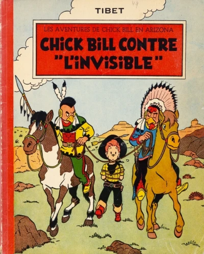 Cover of Chick Bill contre "L'invisible"