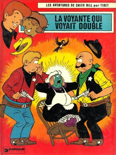 Cover of La voyante qui voyait double