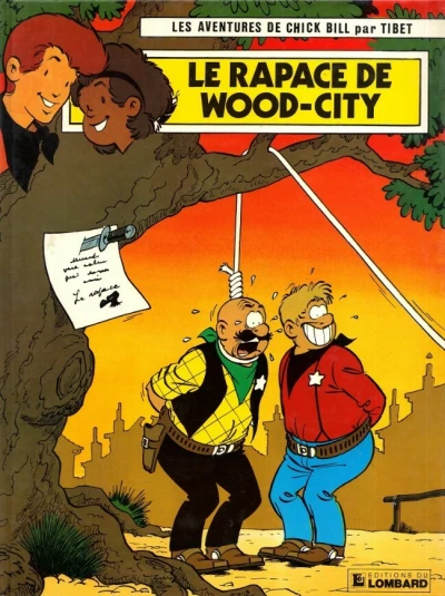Cover of Le rapace de Wood-City