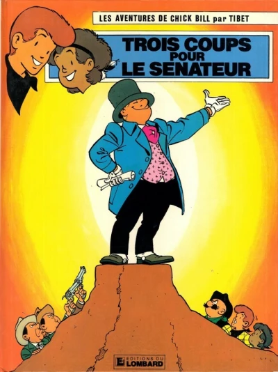 Cover of Trois coups pour le sénateur