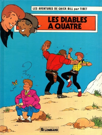 Cover of Les diables à quatre