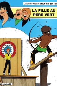La fille au père vert