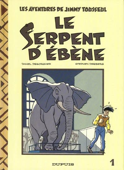 Cover of Le serpent d'ébène