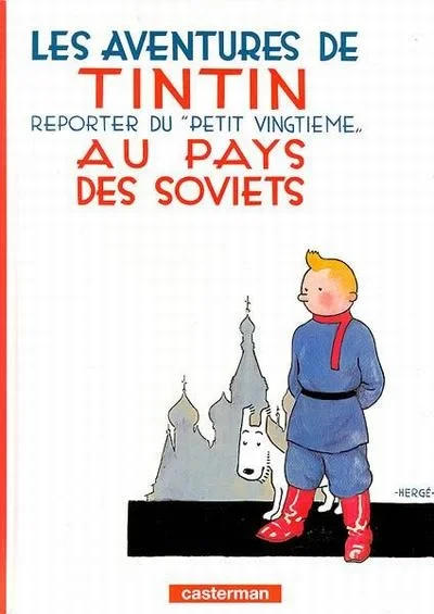 Cover of Tintin Au Pays Des Soviets