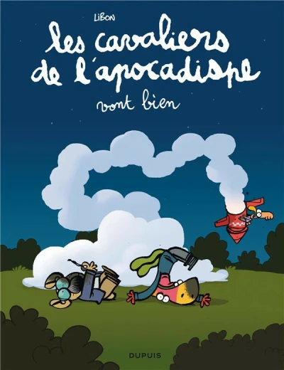 Cover of les cavaliers de l'apocadispe vont bien