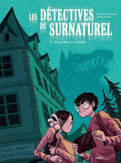 Cover of Une bête au collège