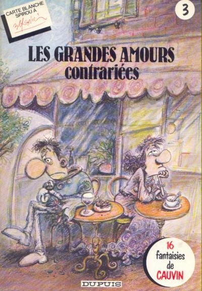 Cover of Les Grandes Amours contrariées