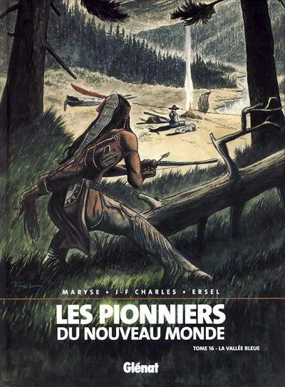 Cover of La vallée Bleue