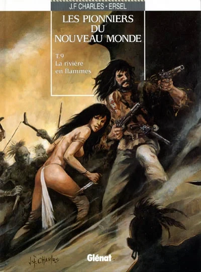 Cover of La rivière en flammes