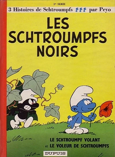 Cover of Les schtroumpfs noirs