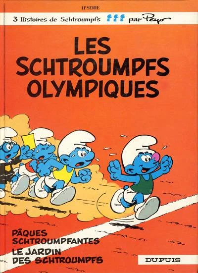 Cover of Les schtroumpfs olympiques