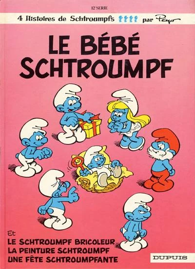 Cover of Le bébé schtroumpf