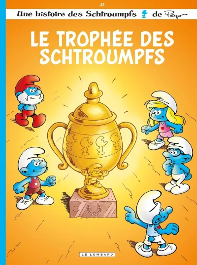Cover of Le trophée des schtroumpfs