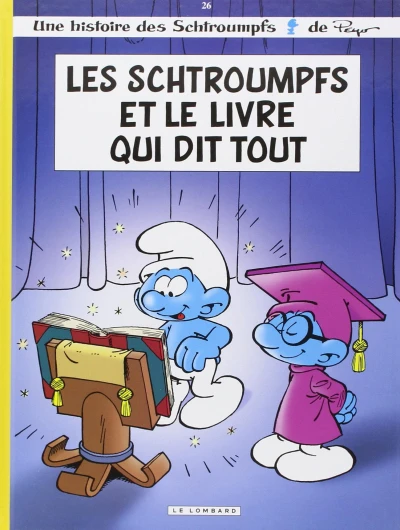 Cover of Les Schtroumpfs et le livre qui dit tout
