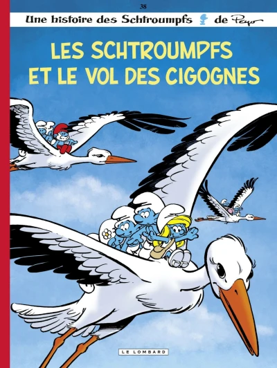 Cover of Les Schtroumpfs et le vol des cigognes