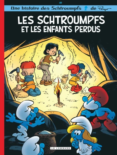 Cover of Les schtroumpfs et les enfants perdus