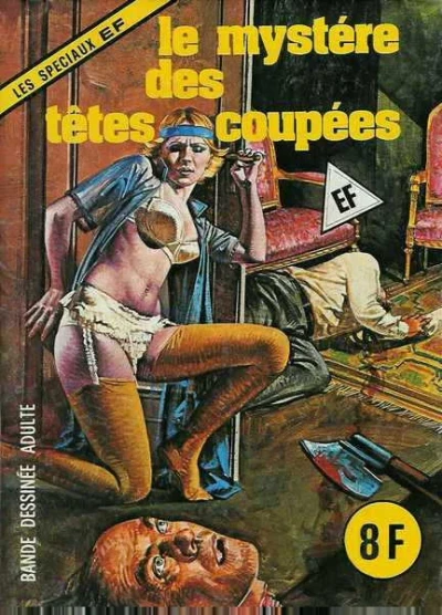 Cover of LE MYSTERE DES TETES COUPÉES