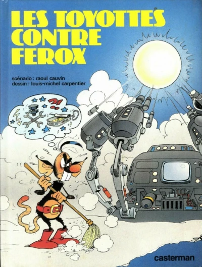 Cover of les toyottes contre ferox
