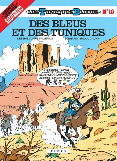 Cover of Des bleus et des tuniques