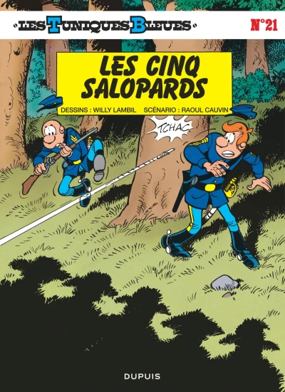 Cover of Les cinq salopards