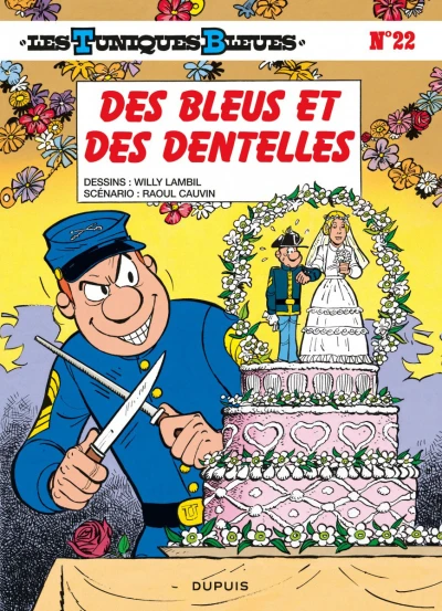Cover of Des bleus et des dentelles