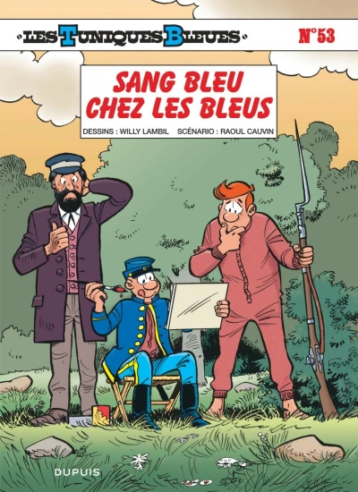 Cover of Sang bleu chez les Bleus