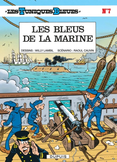 Cover of Les bleus de la marine