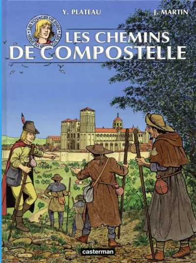 Cover of Les chemins de Compostelle
