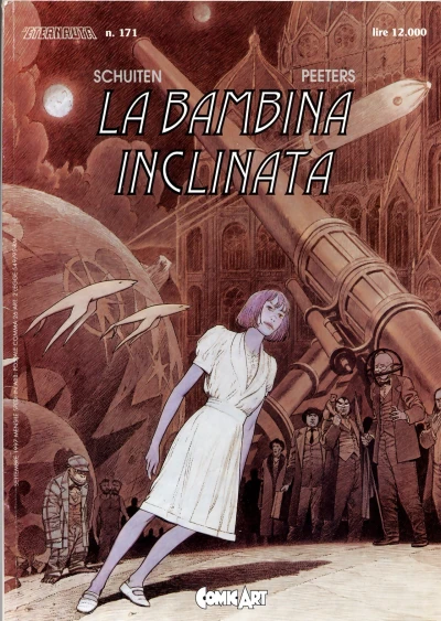 Cover of La bambina inclinata