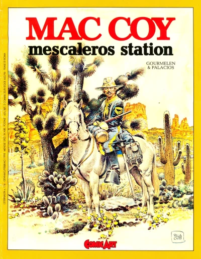 Cover of Mac Coy: Mescaleros Station