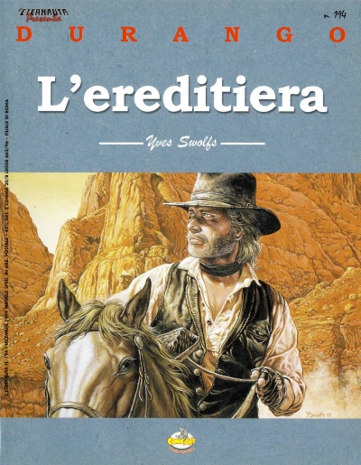 Cover of Durango L'ereditiera