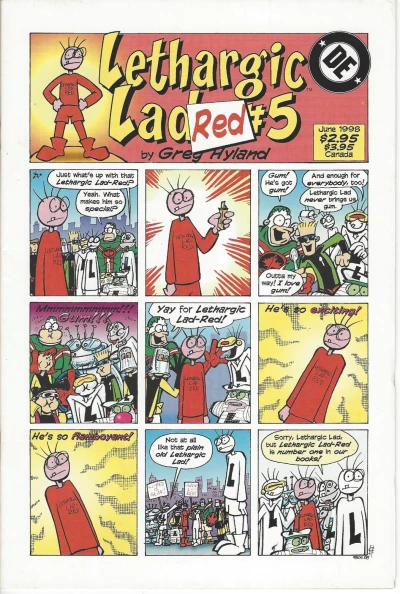 Cover of Lethargic Lad Red