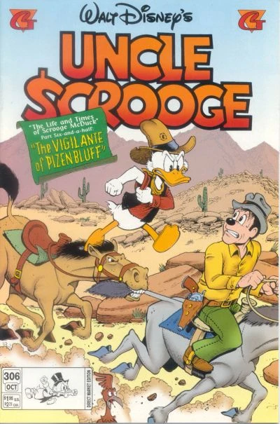 Cover of The Life and Times of Scrooge McDuck - chapter 6½: The Vigilante of Pizen Bluff
