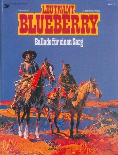 Cover of Leutnant Blueberry - Ballade für einen Sarg