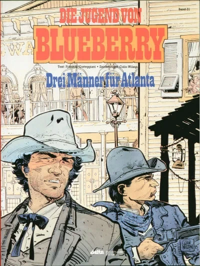 Cover of Die Jugend von Blueberry - Drei Männer für Atlanta