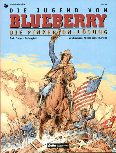 Cover of Die Jugend von Blueberry - Die Pinkerton-Lösung