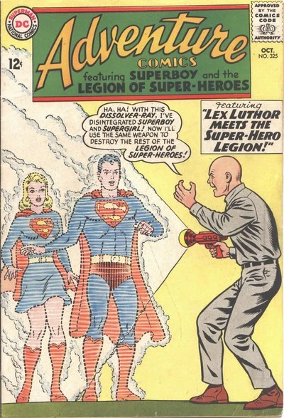 Cover of Lex Luthor Meets the Legion of Super-Heroes!