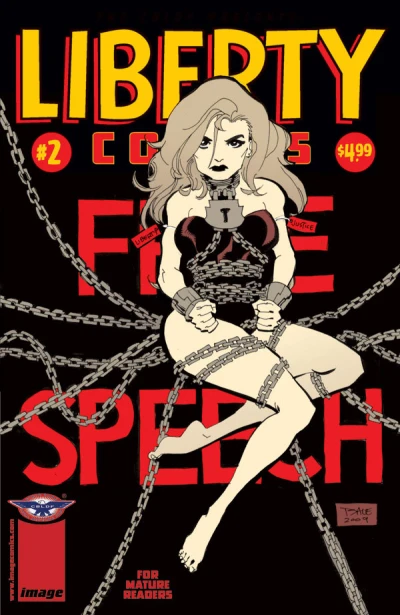 Cover of The CBLDF Presents:  Liberty Comics