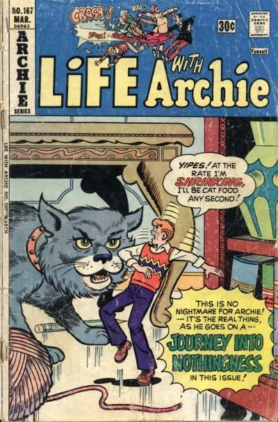 Cover of Journey Into Nothingness!!!; Round About Way; Archie's Gag Bag; Trunk Line to Treachery