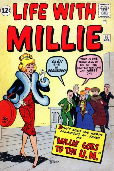Cover of Millie At The U.N.