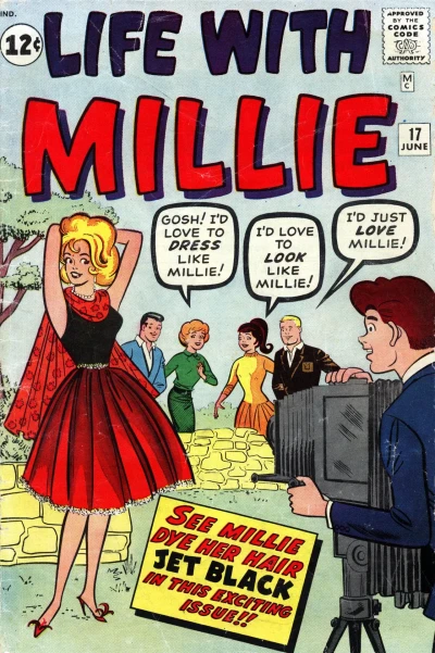 Cover of Millie Dyes For Them!