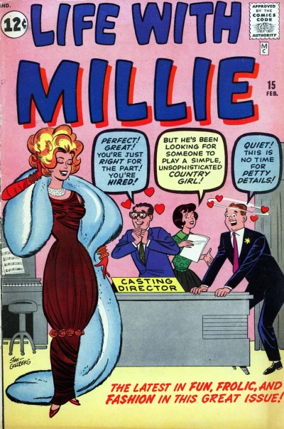 Cover of Millie Meets A Millionaire