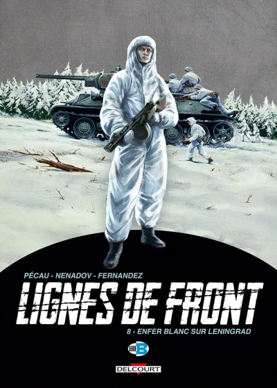 Cover of Enfer blanc sur Leningrad