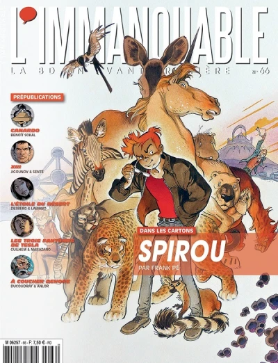 Cover of Spirou par Frank Pé