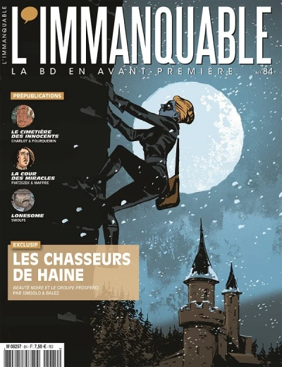 Cover of Les chasseurs de haine - Beauté noire et le groupe Prospero, par Simsolo et Balez