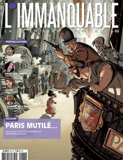 Cover of Paris mutilé... La fille de l'exosition universelle par Manini et Willem