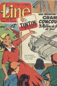 Line et Tintin vous présentent leur grand concours