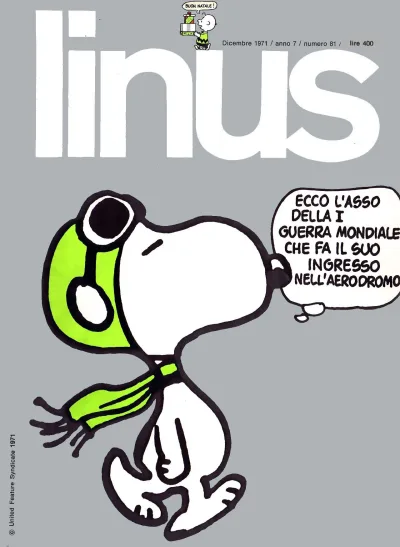 Cover of Almanacco Giallo di Linus 1972