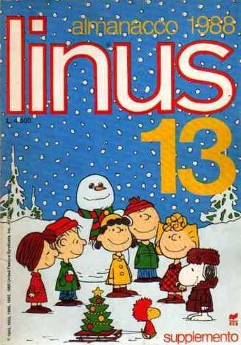 Cover of Linus 13 Almanacco 1988